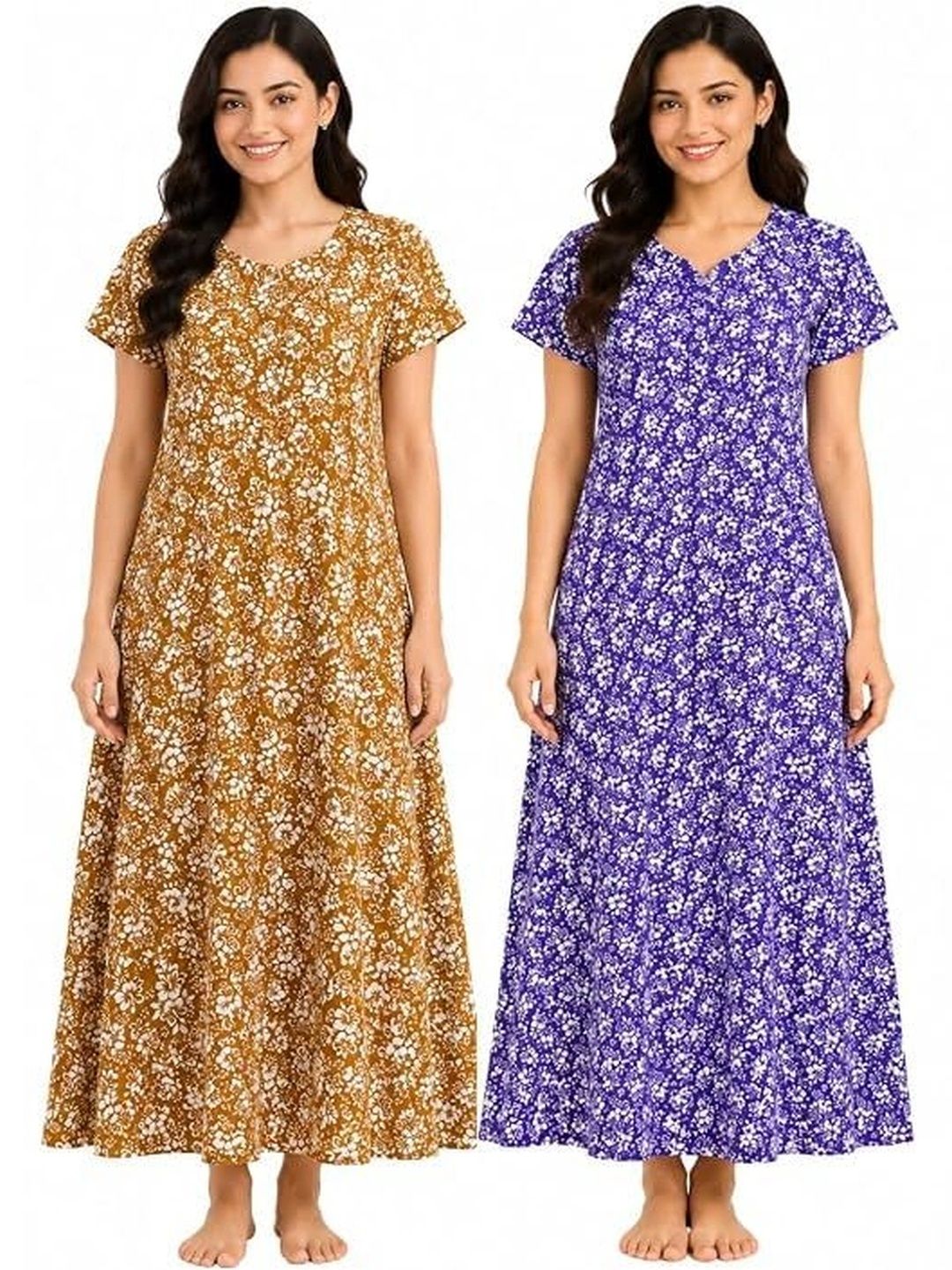 YUKATA Printed Maxi Nightdress-picture-50