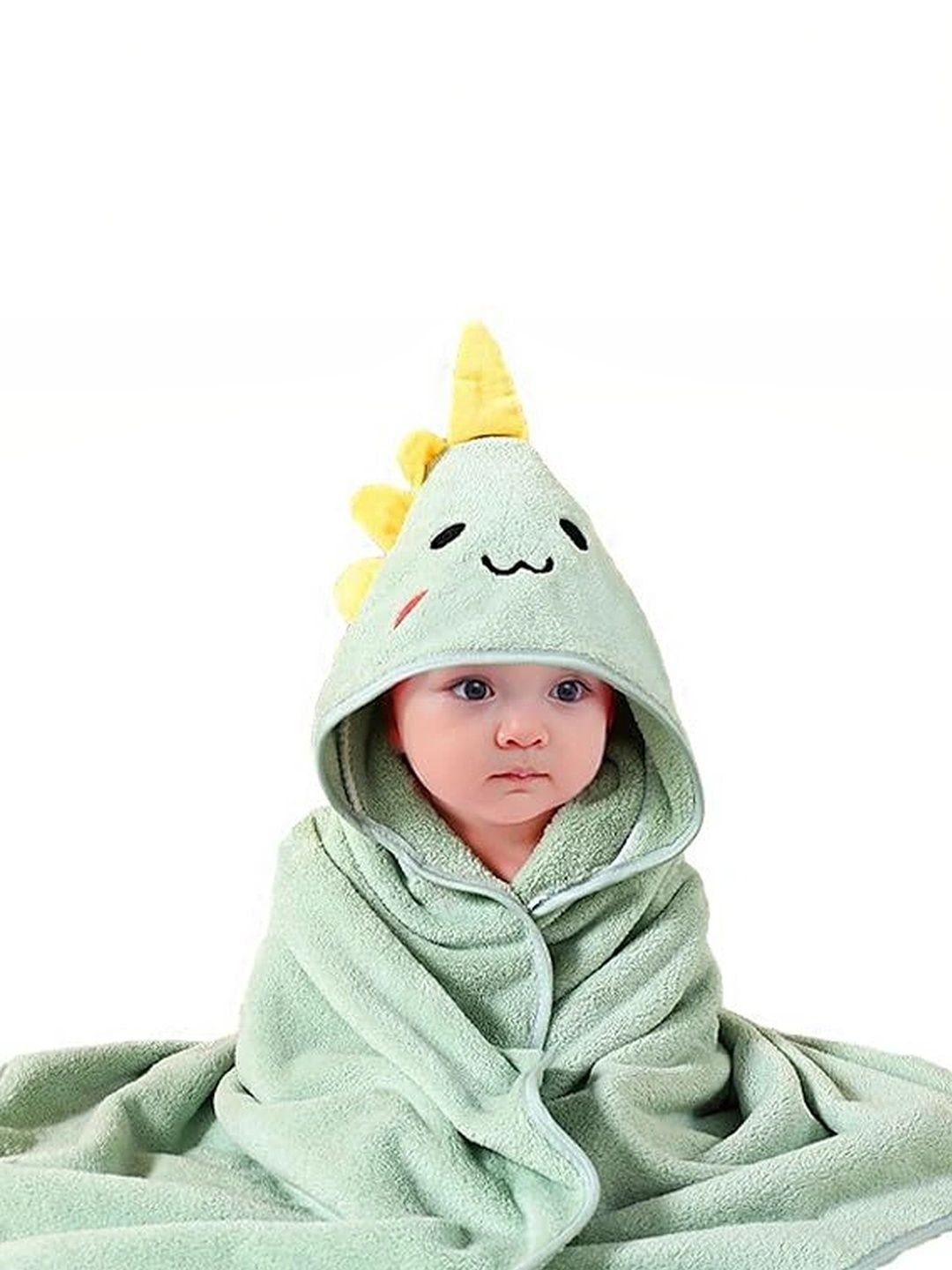 Teri Beri Green 1 Cotton 210 GSM Bath Towel-picture-10