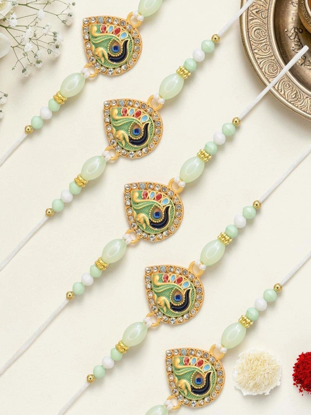 MEIRA JEWELLERY Thread Rakhi-picture-28