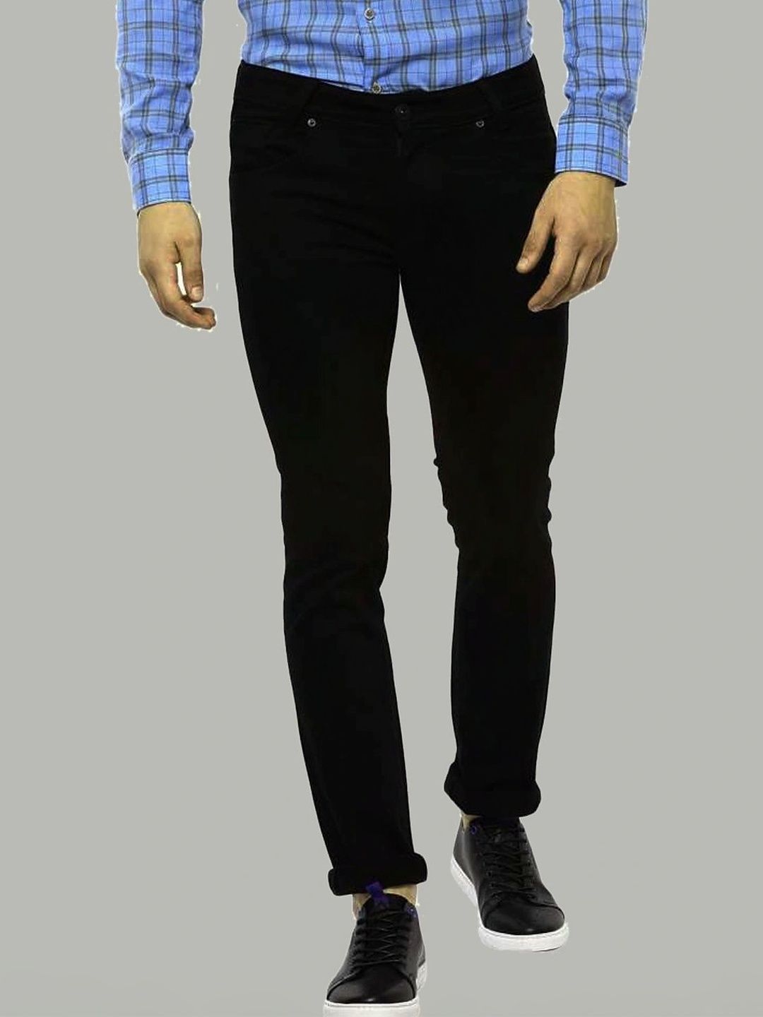 MASTERLY WEFT Men Slim Fit Mid-Rise Stretchable Jeans-picture-53