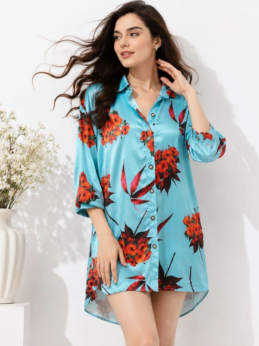 Ms.Lingies Printed Nightdress-picture-6