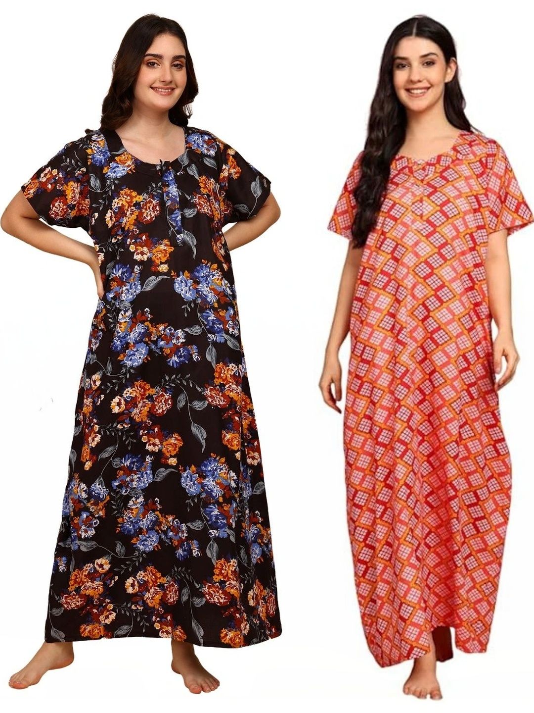 YUKATA Printed Maxi Nightdress-picture-31