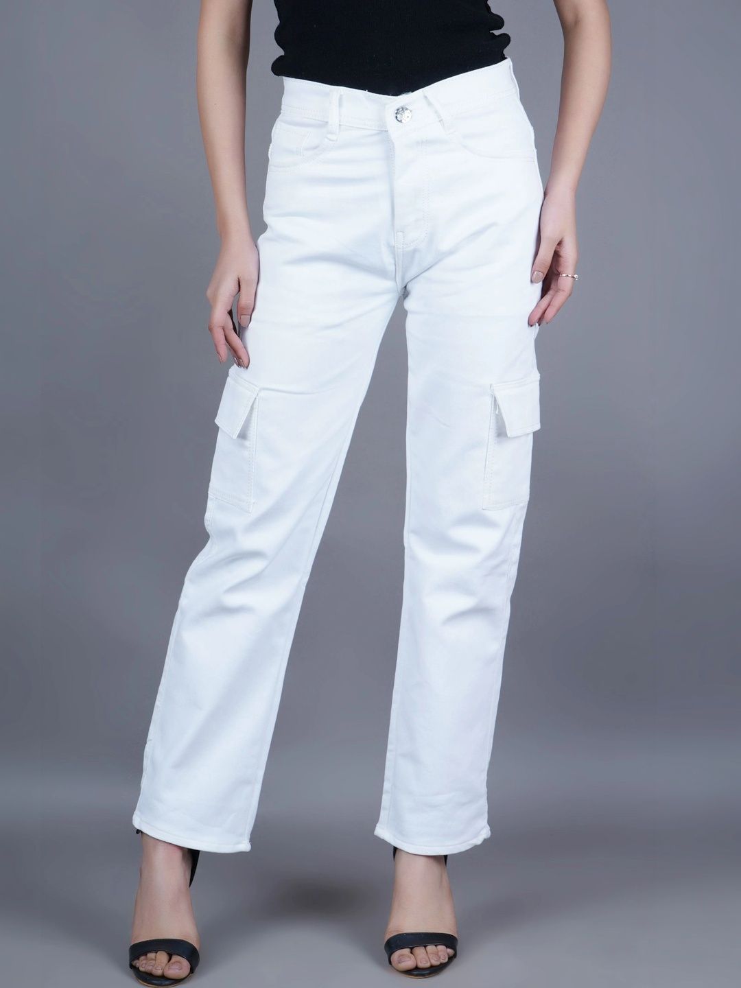 Metronaut Women Classic Cargos Trousers-picture-26