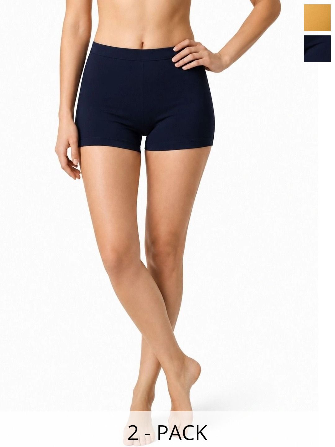 Trazeno Women Pack of 2 Boy Shorts-picture-10