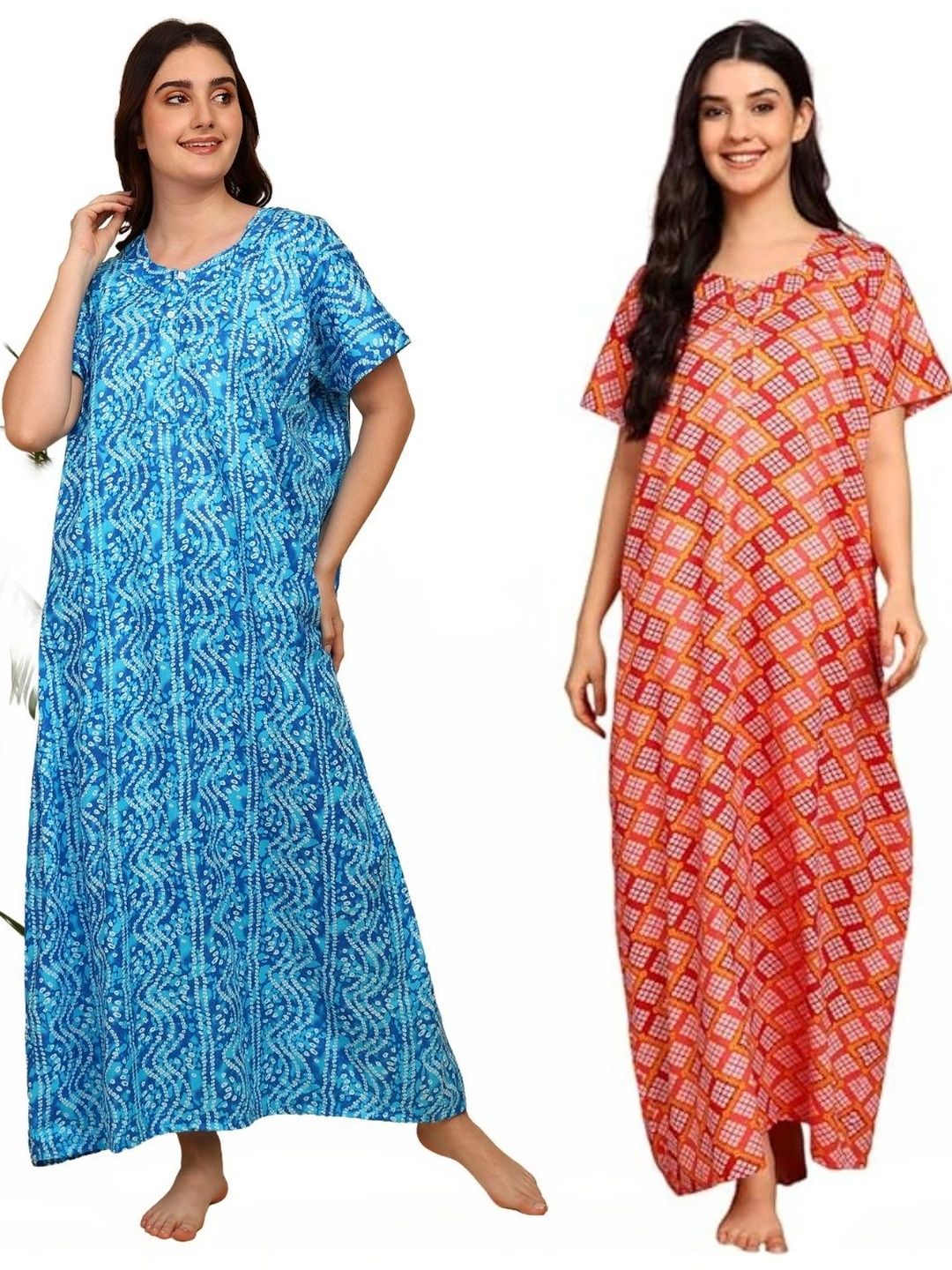 KBNBJ Printed Maxi Nightdress-picture-10