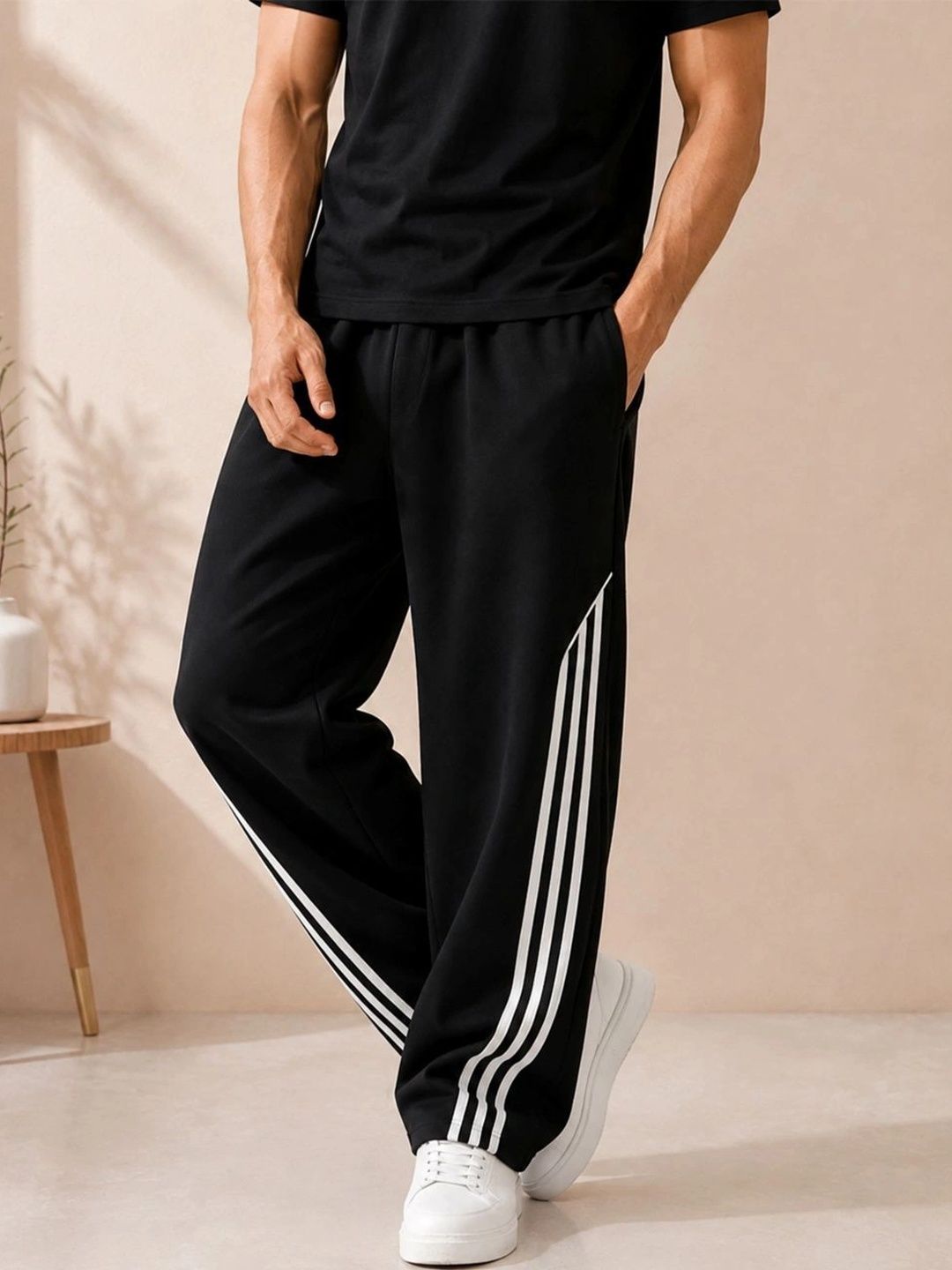 HERE&NOW Men Classic Easy Wash Trousers-picture-18