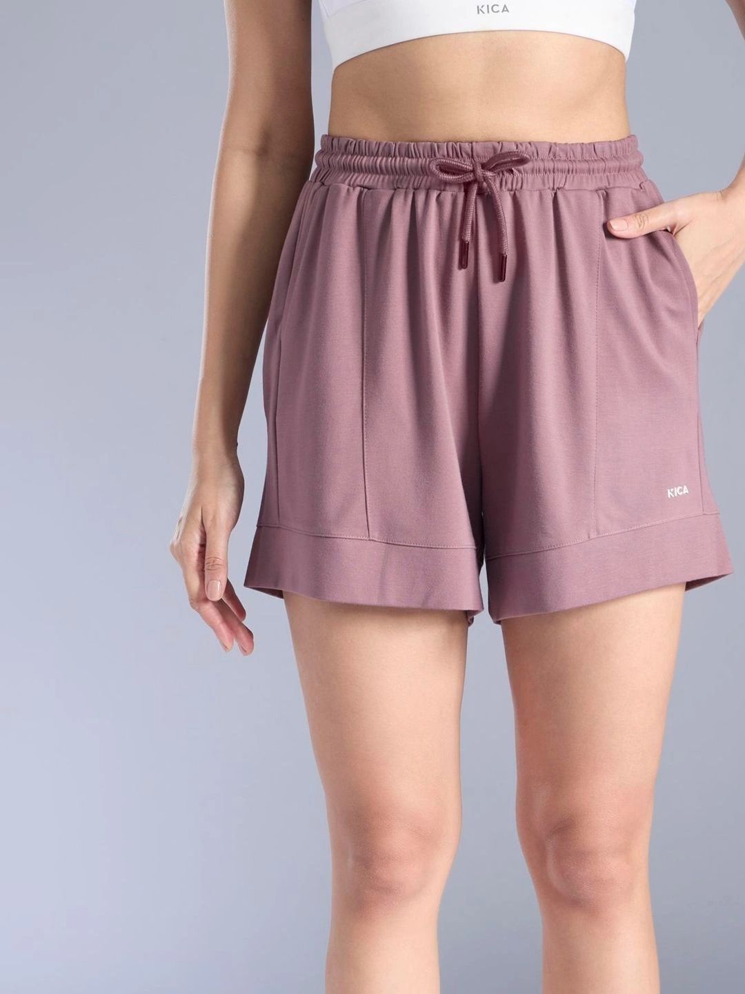 KICA Women High-Rise Training or Gym Shorts-picture-16