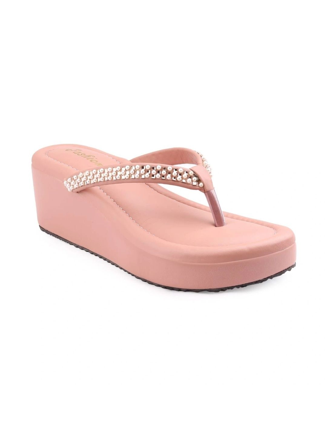 Moda Rapido Embellished Wedge Sandals-image-23