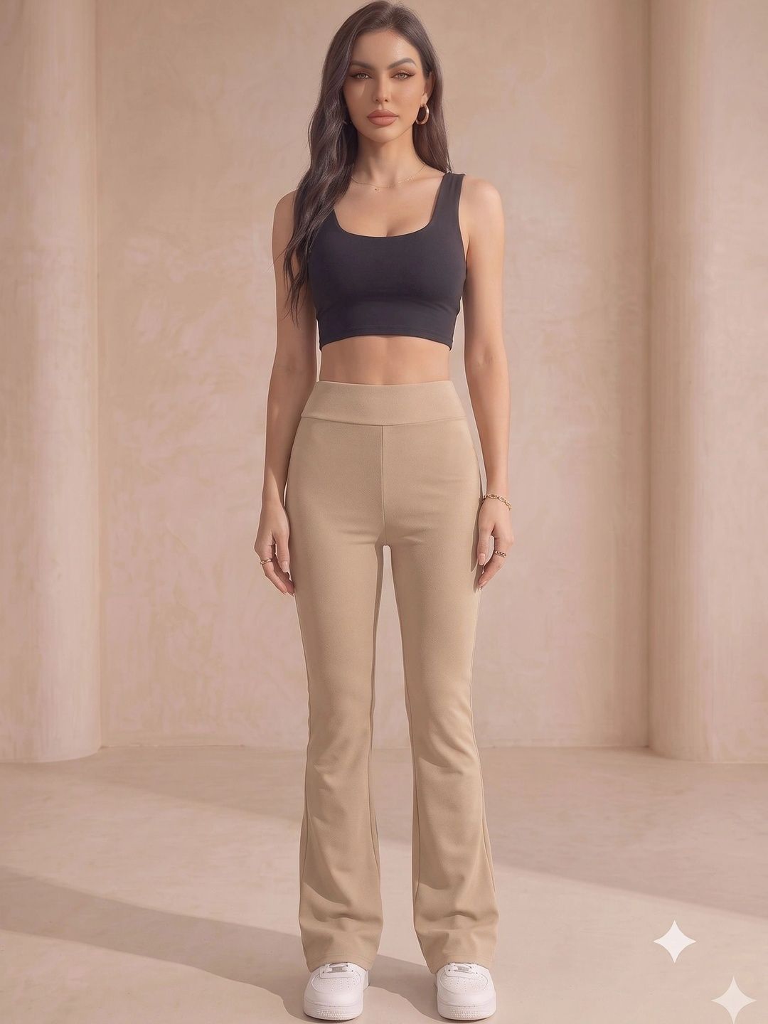 LYNO Women Flared Rapid-Dry Training Track Pants-picture-22