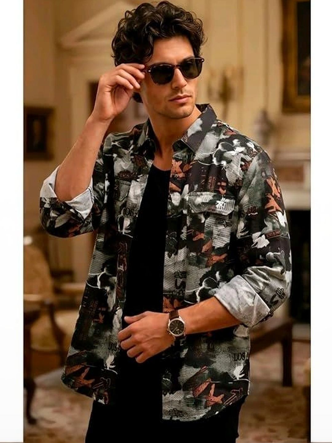 HAVELTON Men Printed Casual Shirt-picture-14
