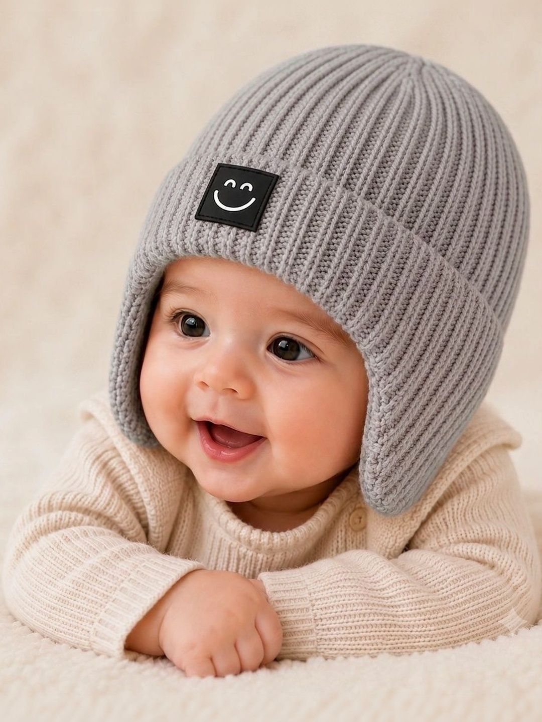 Gajraj Unisex Kids Woollen Beanie-picture-39