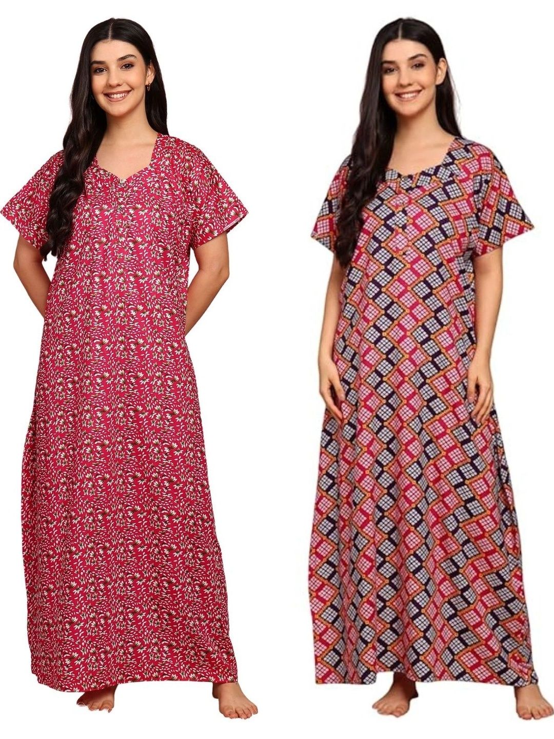 YUKATA Printed Maxi Nightdress-picture-21