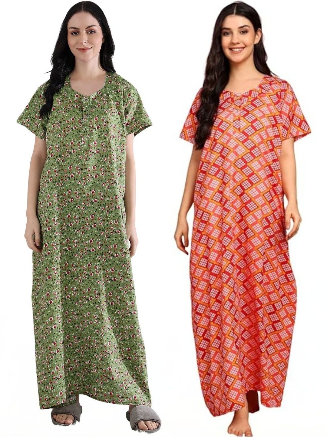 YUKATA Printed Maxi Nightdress-picture-32