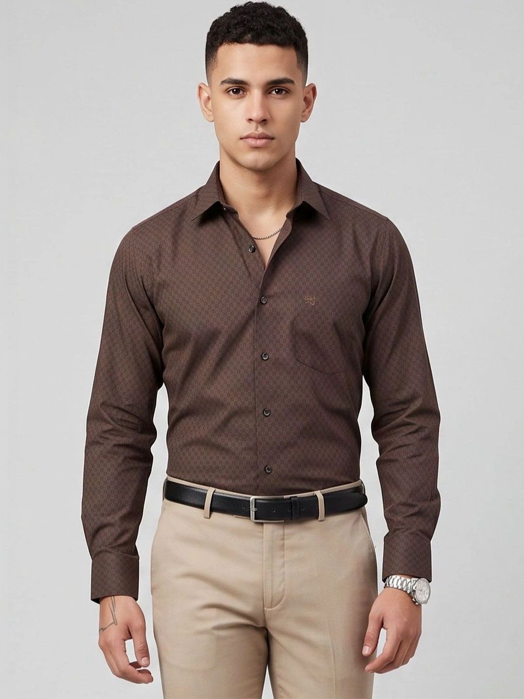 Charagh Din Men Premium Formal Shirt-picture-36