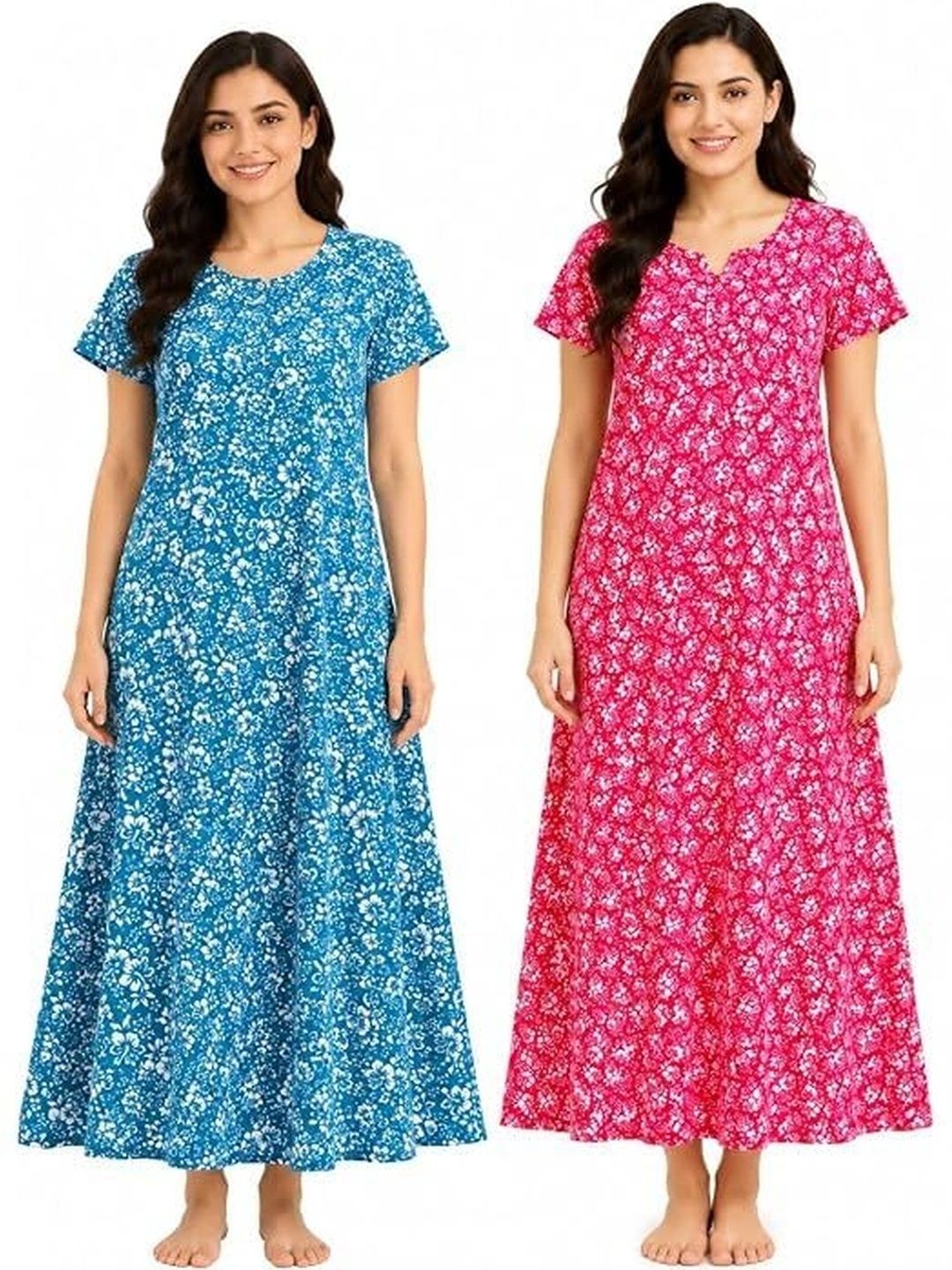 YUKATA Printed Maxi Nightdress-picture-42