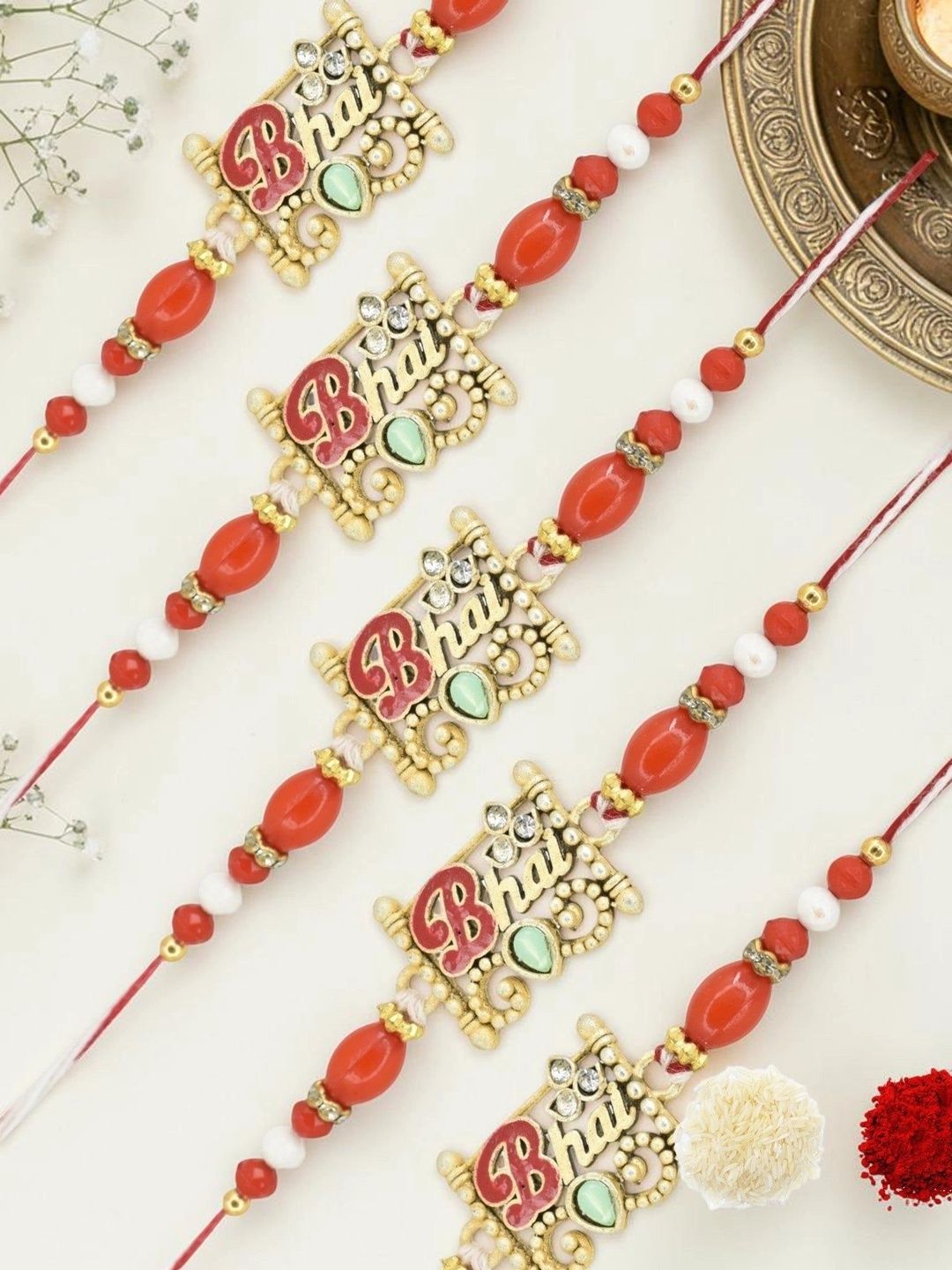 MEIRA JEWELLERY Thread Rakhi-picture-31