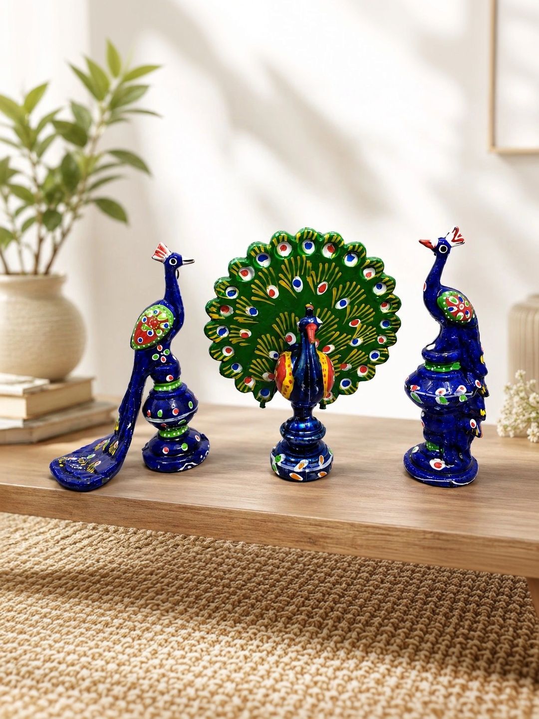 ATLANTICKRAFTS Blue Figurine Showpiece-picture-34