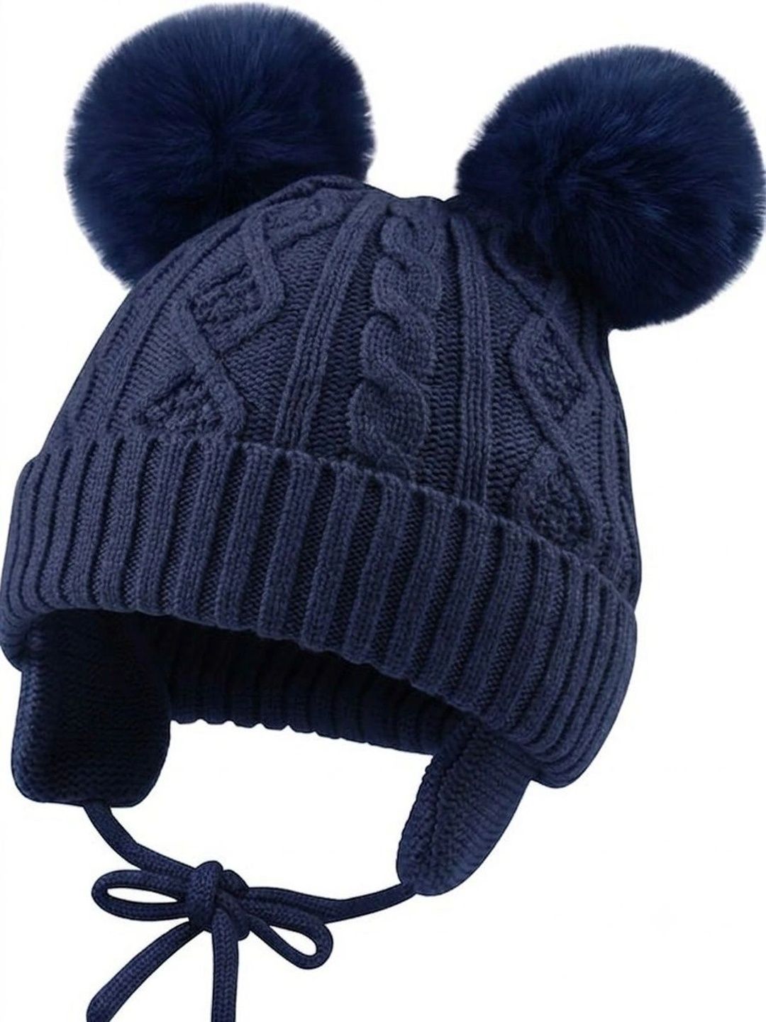 Gajraj Unisex Kids Woollen Beanie-image-48