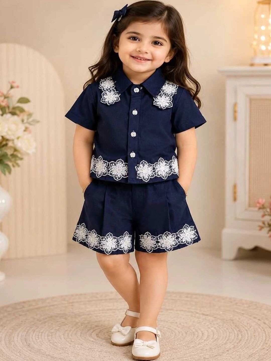 shyamcollections Girls Shirt with Shorts-picture-20