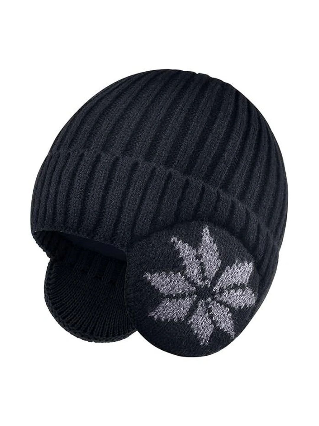 Gajraj Unisex Kids Embroidered Woollen Beanie-picture-21