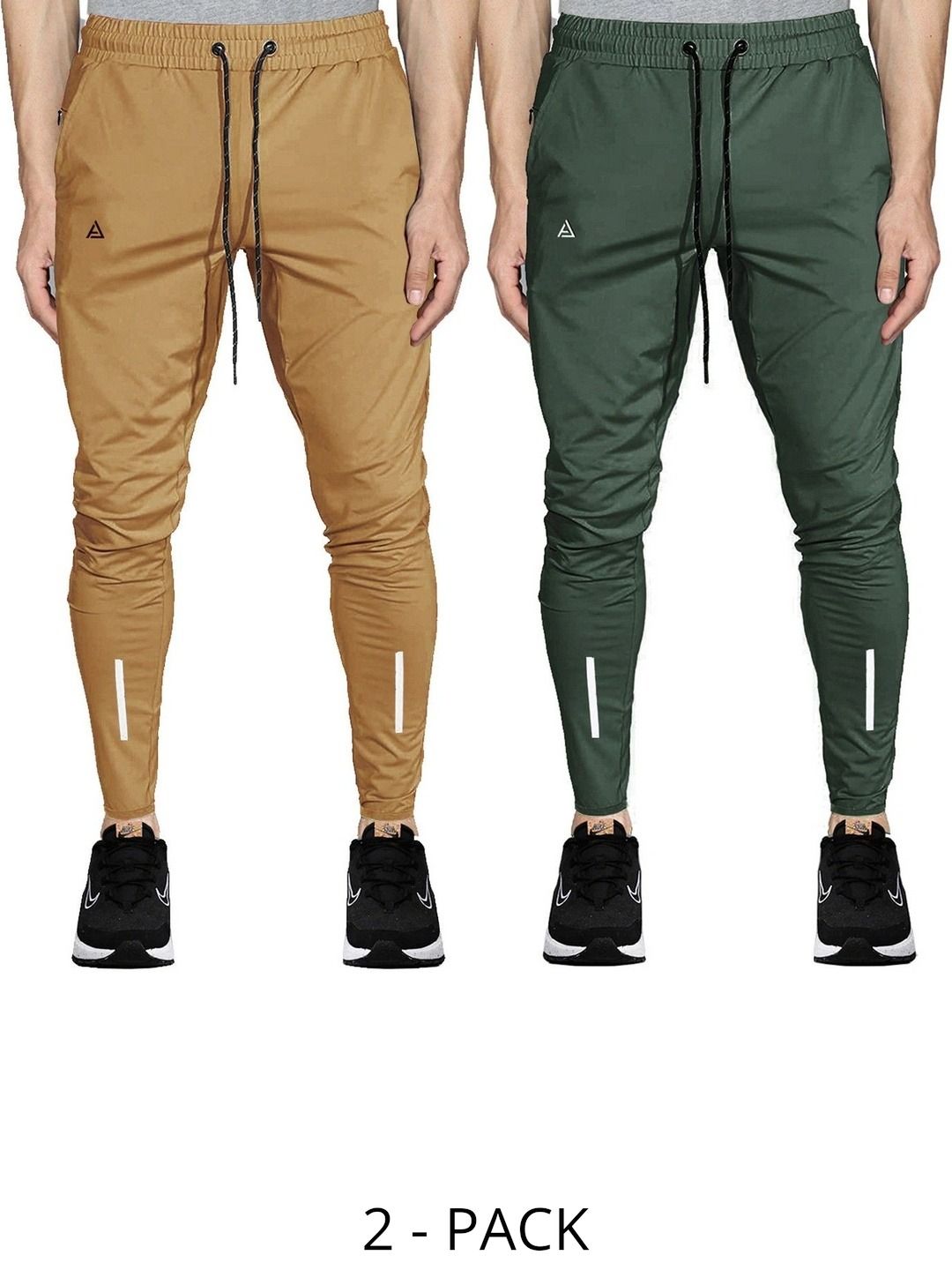 AVOLT Men Pack of 2 Regular Fit Training Joggers-picture-36