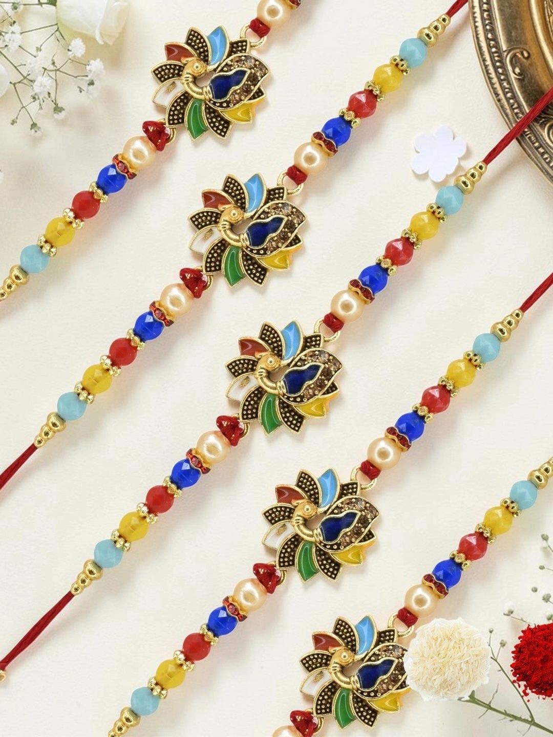 MEIRA JEWELLERY Thread Rakhi-picture-45