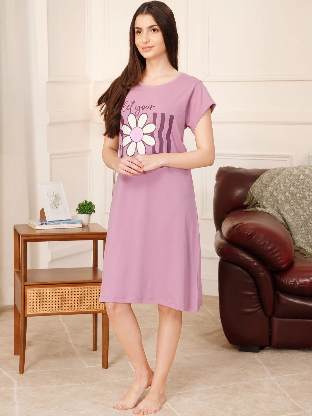 Mushy Mod Printed Nightdress-picture-23