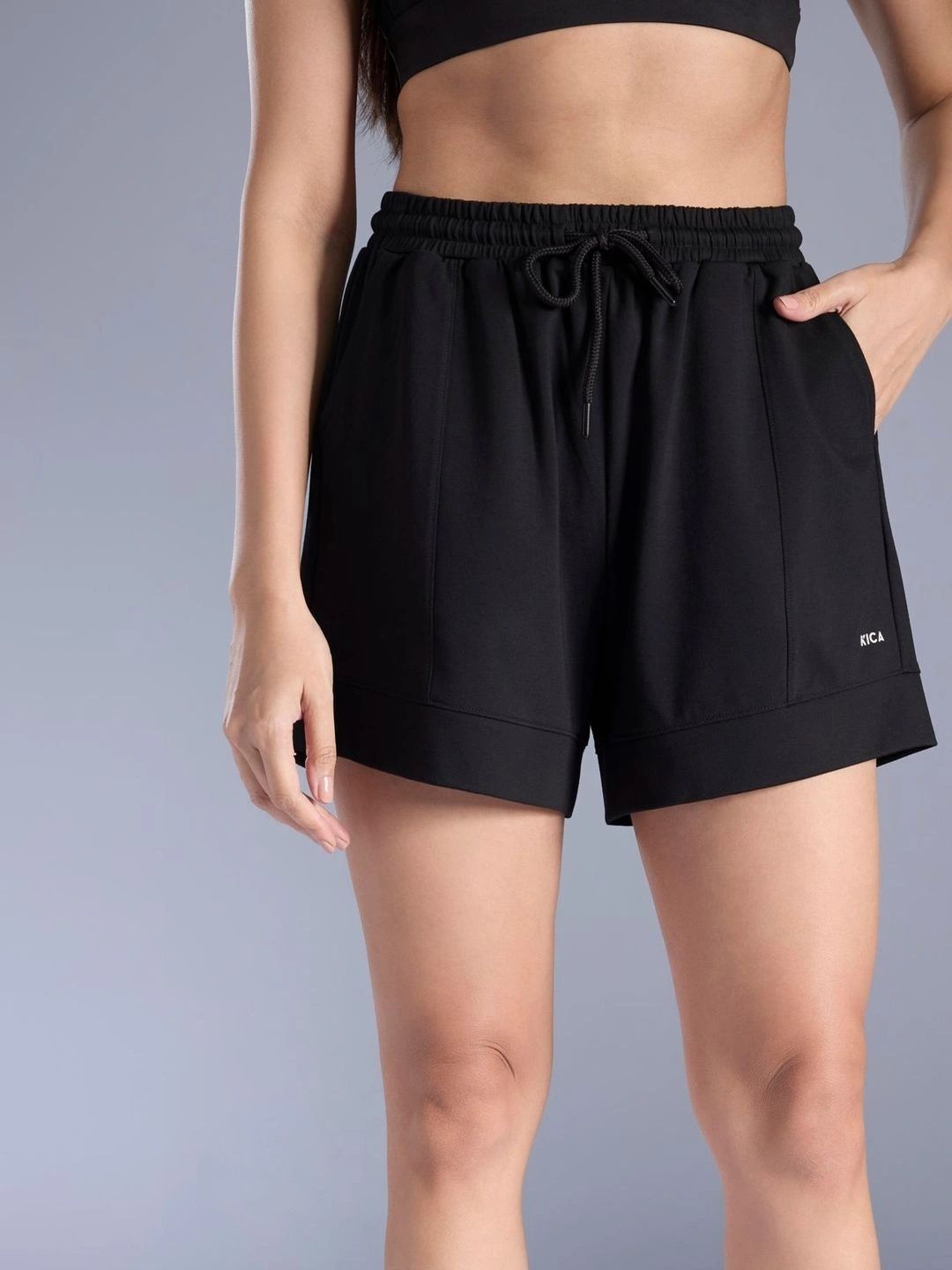 KICA Women High-Rise Training or Gym Shorts-picture-10