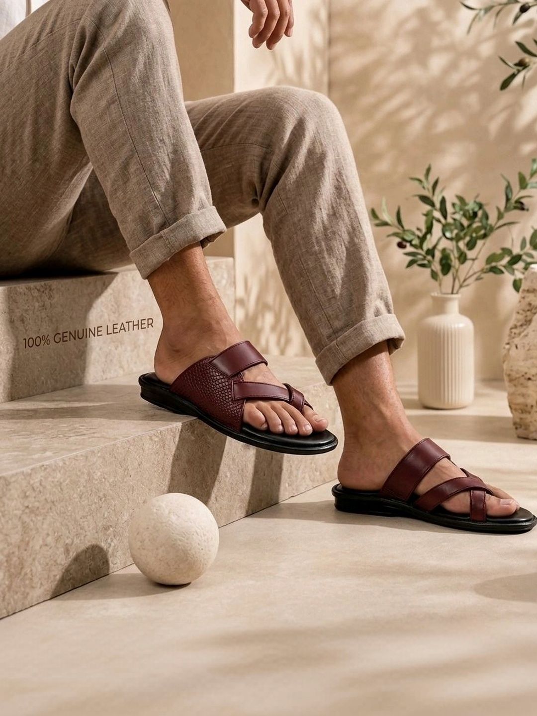 REAL BLISS Men Comfort Sandals-picture-37