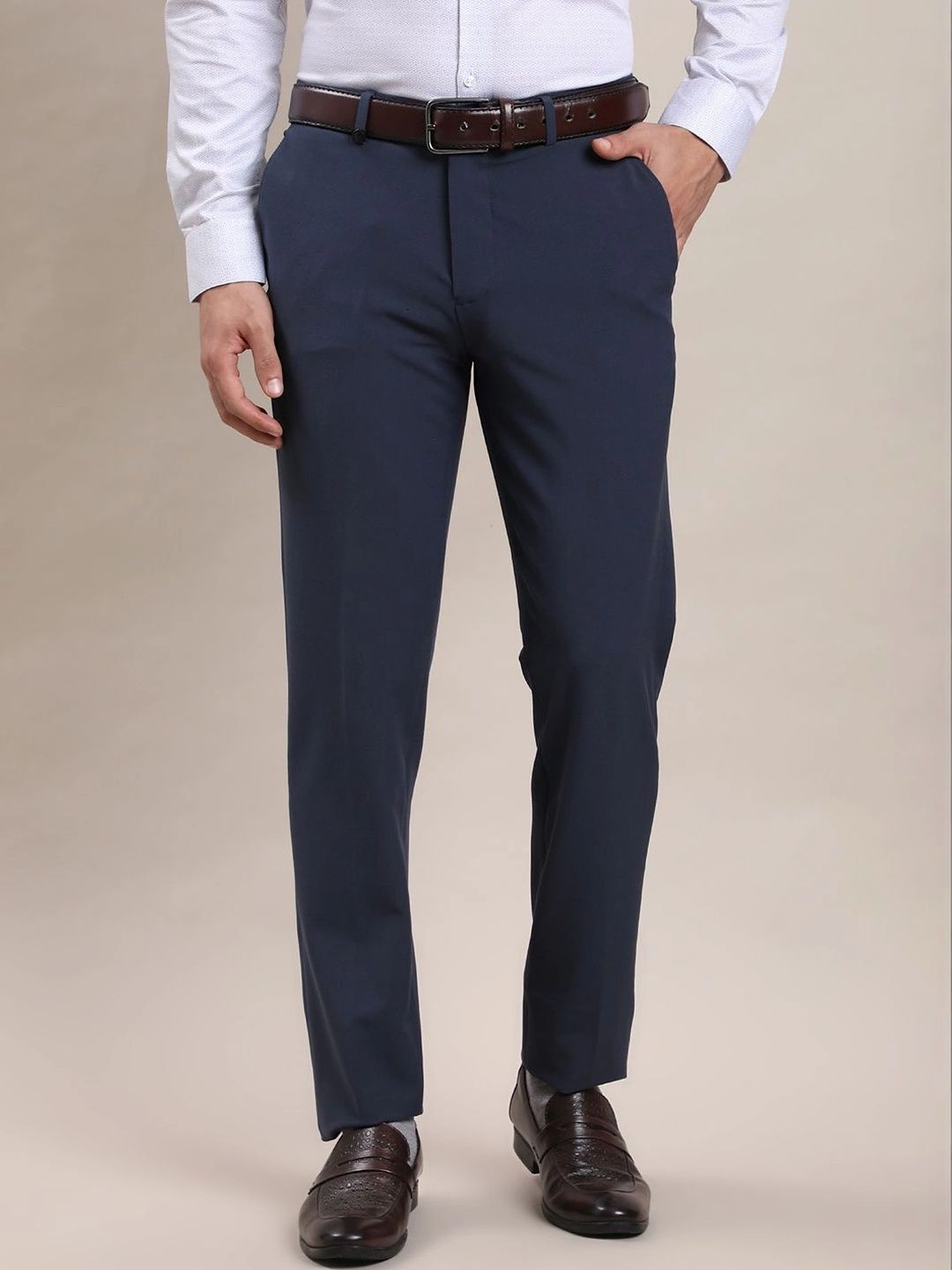 Turtle Men Tailored Slim Fit Trousers-picture-22