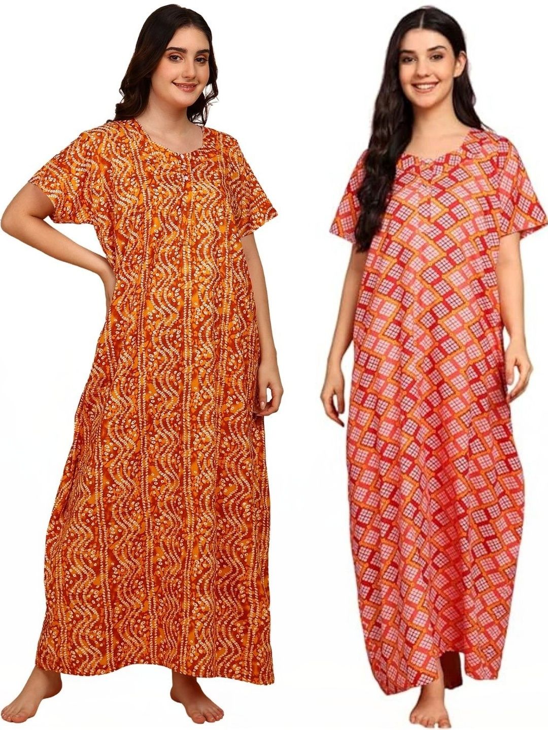 KBNBJ Printed Maxi Nightdress-picture-54