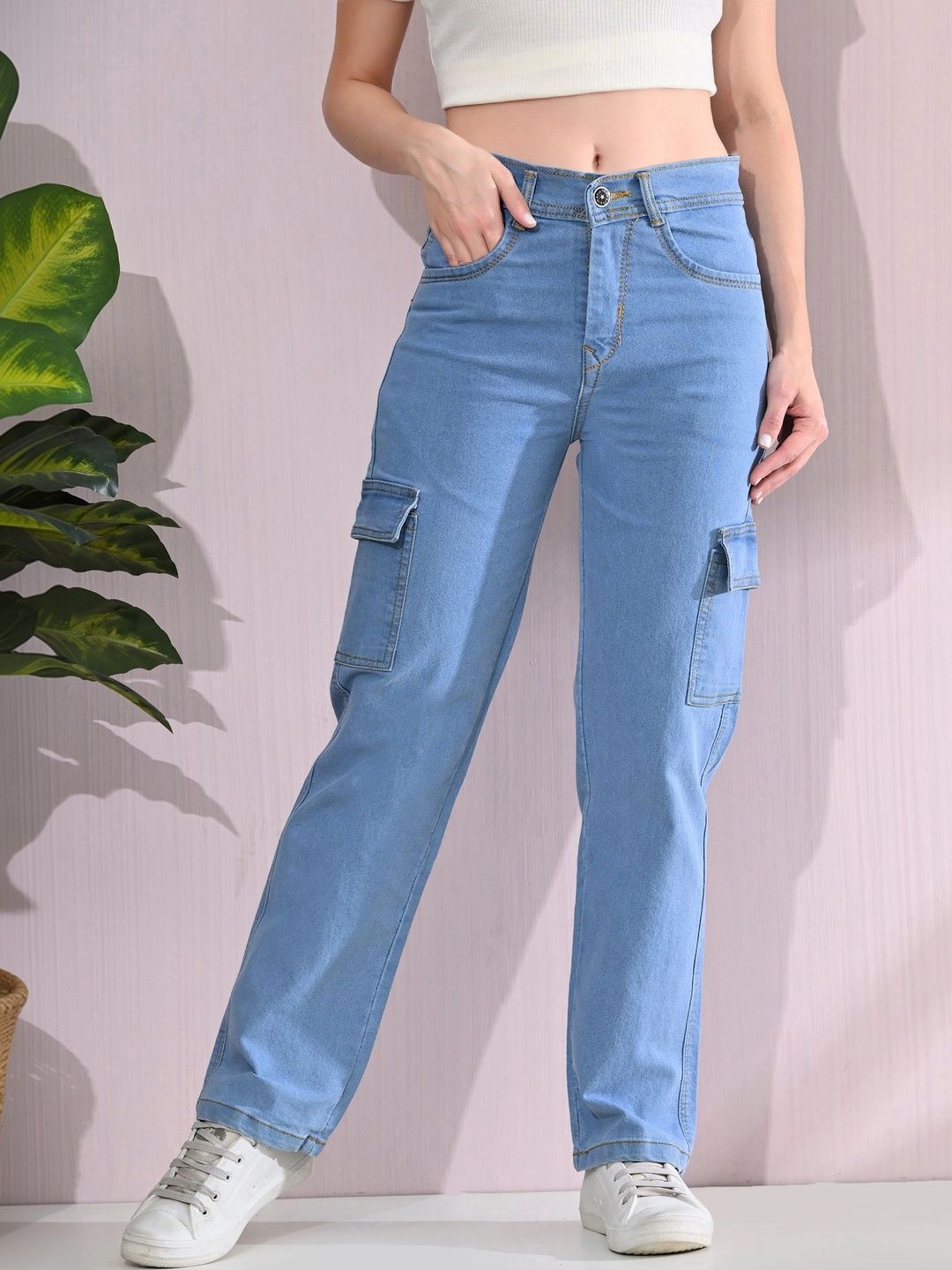 Metronaut Women Classic Cargos Trousers-picture-22