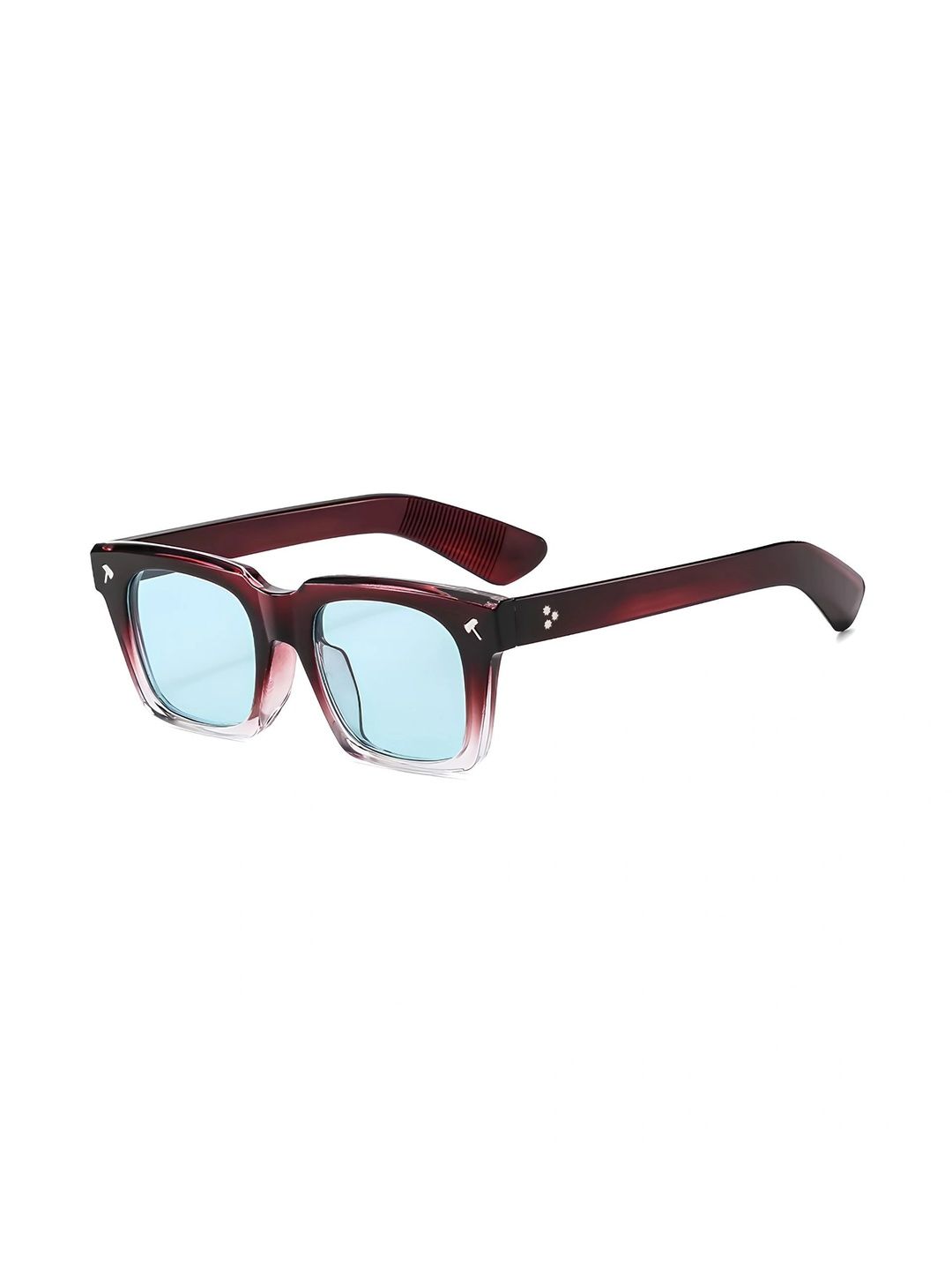 LIZA ANGEL Unisex Black Lens & Black Square Sunglasses with-image-30
