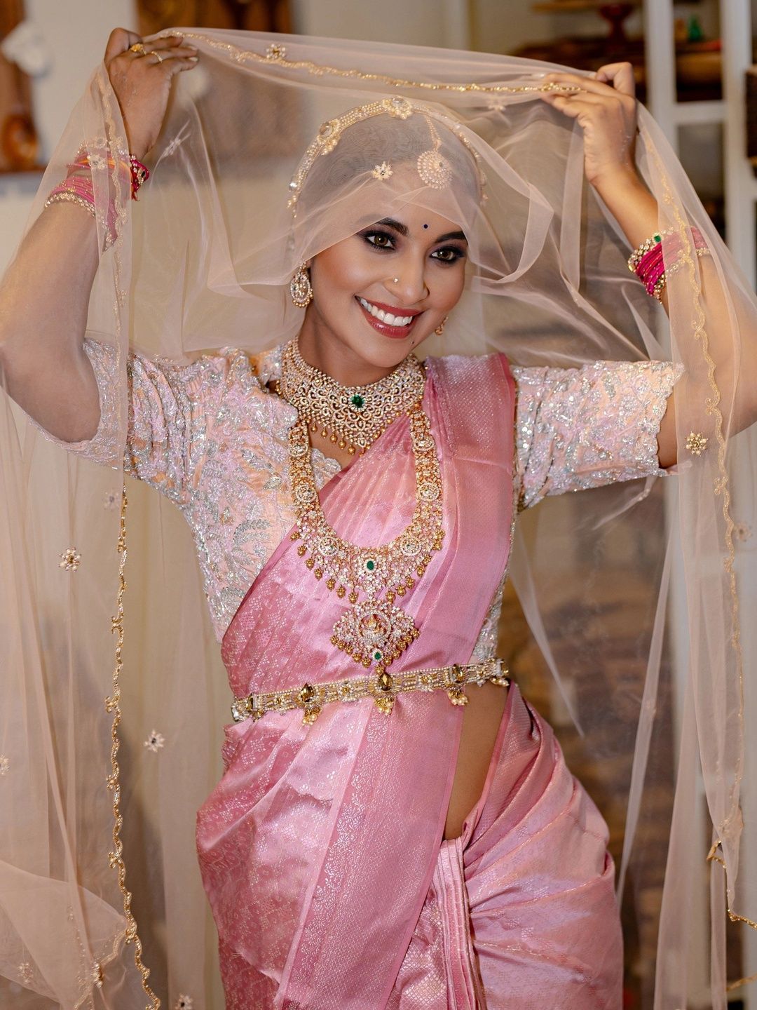 Memsahib Dupatta with Beads and Stones-picture-14