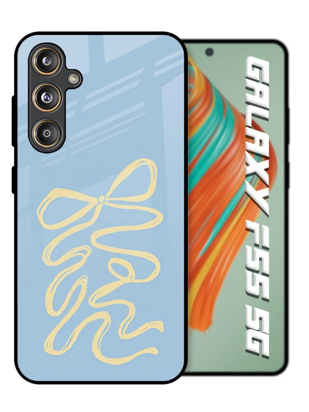 QRIOH Abstract Printed Samsung Galaxy F55 5G Back Case Mobile Accessories-picture-17