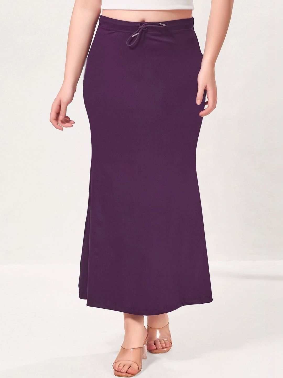 VAMAS - THE DESIGNER BLOUSES VAMAS - THE DESIGNER BLOUSES Purple Women 220GSM Stretchable Mermaid Saree Shapewear