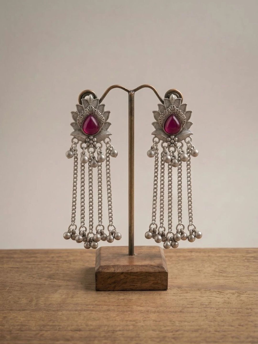DIVASTRI Floral Drop Earrings-picture-31