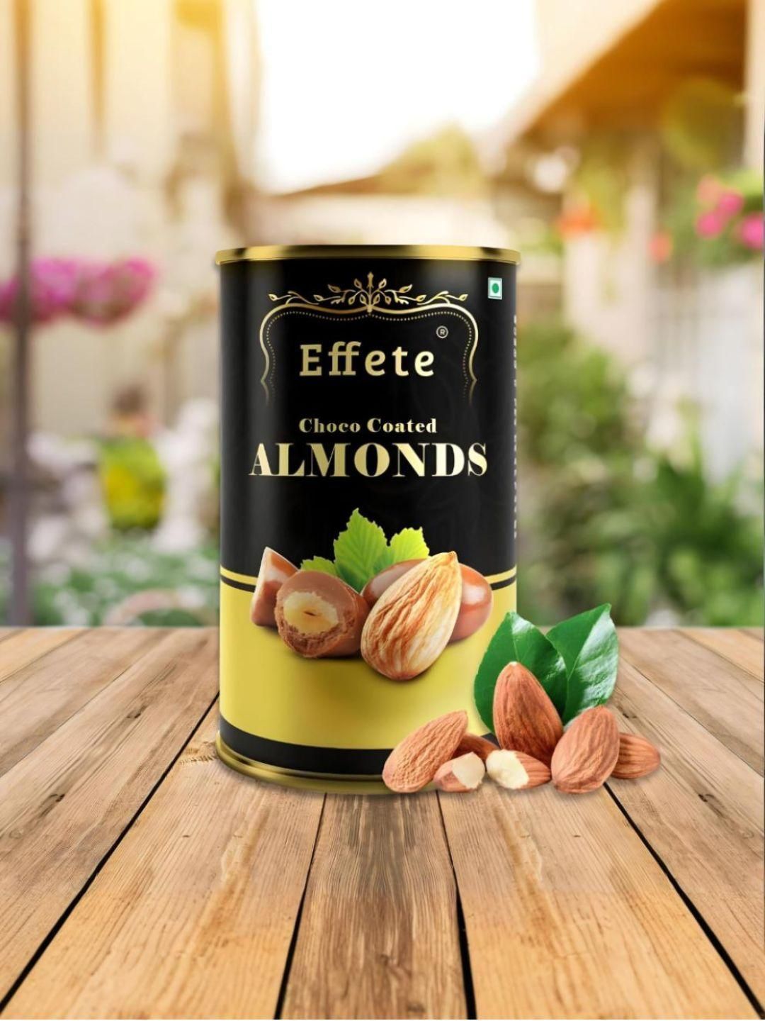 DeoDap Choco Coated Almonds Chocolate Tin Pack 96 gm DeoDap Choco Coated