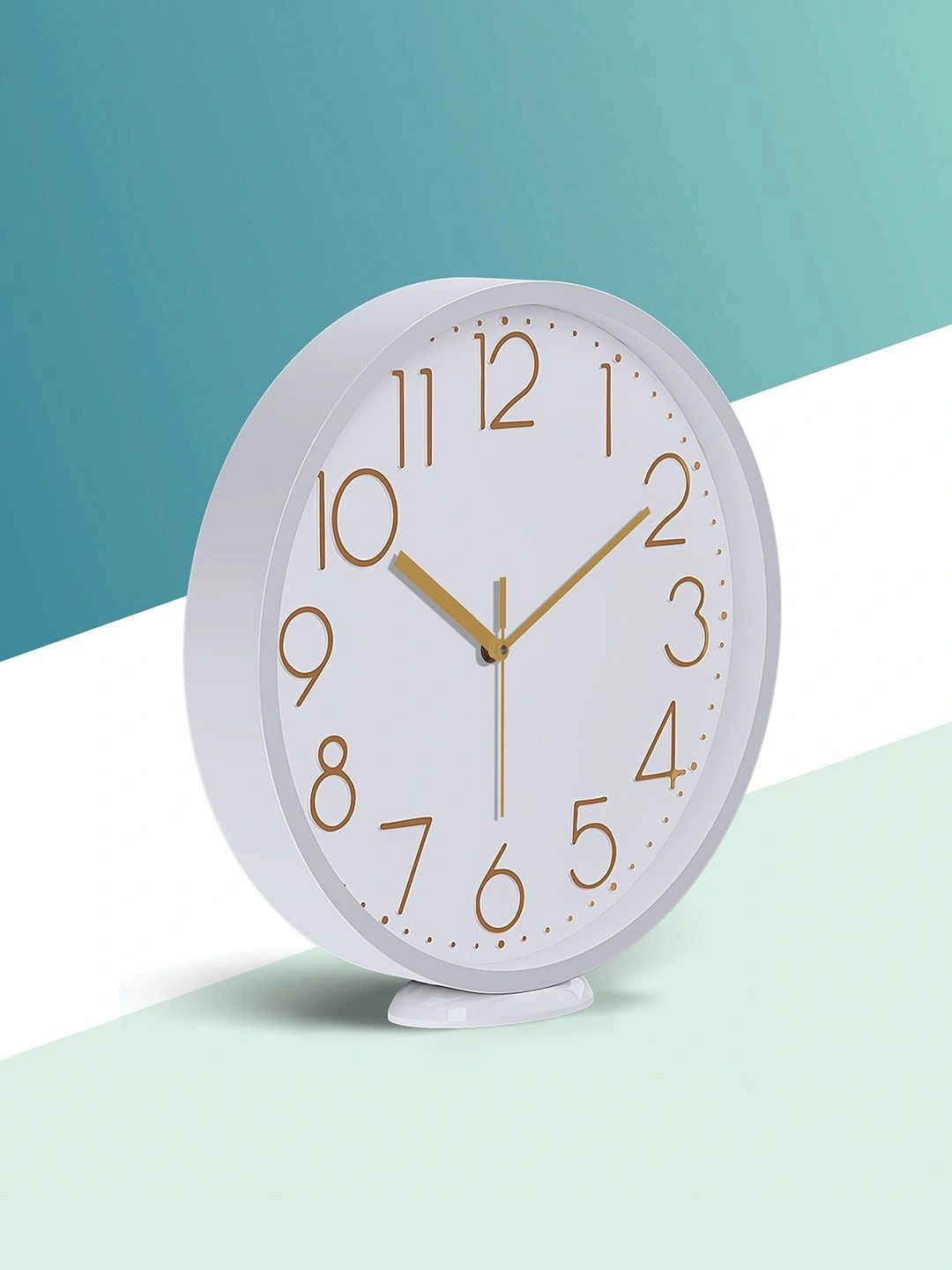 Myntra Elegant Homes Multicoloured & Multicoloured Table Clock-picture-19