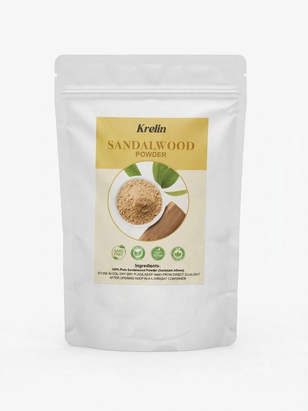 Krelin Sandalwood Powder for Face Pack Natural Skin Soothing & Cleansing Powder - 100 g-picture-46