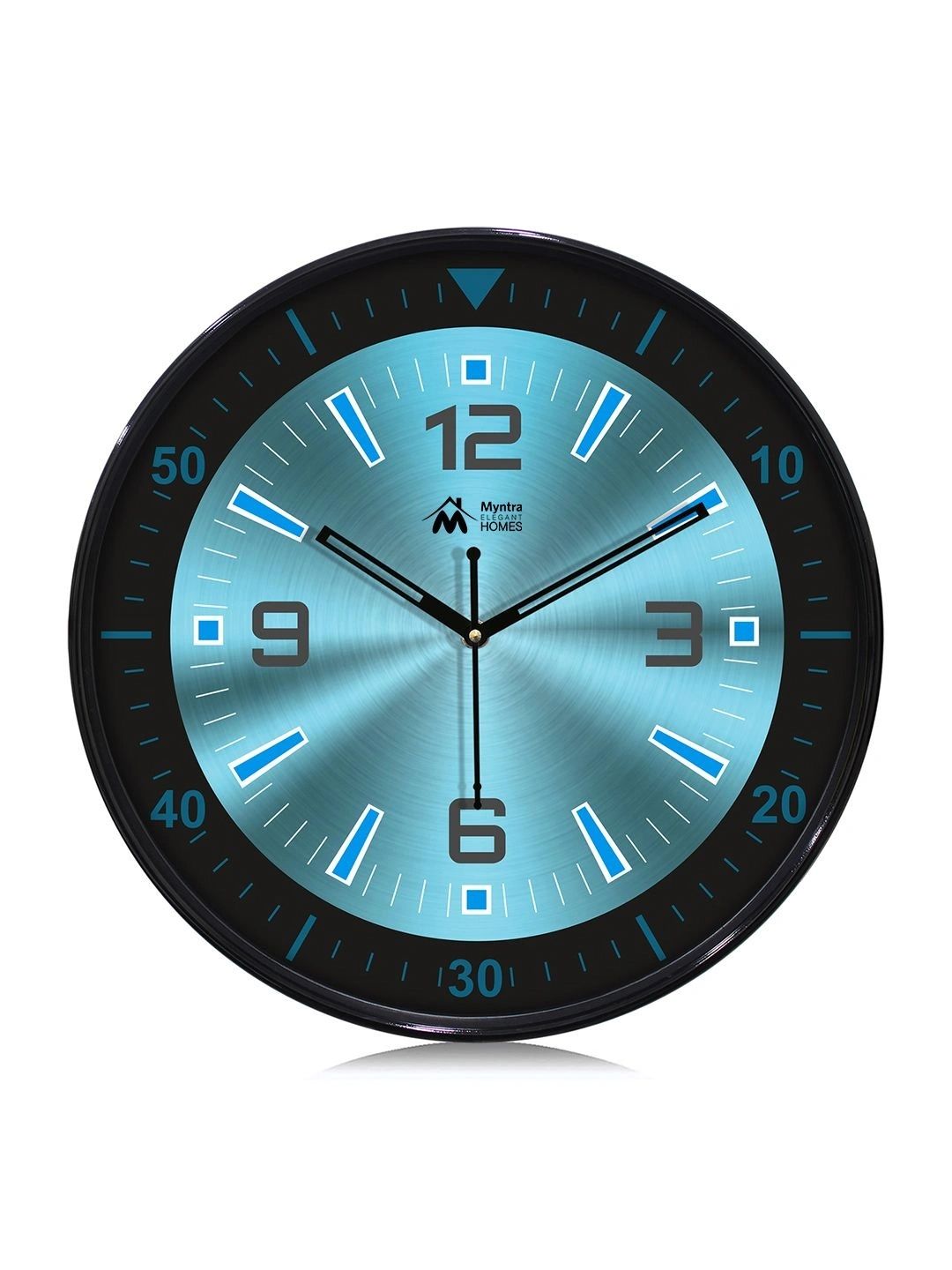Myntra Elegant Homes Multicoloured & Multicoloured Wall Clock-picture-33