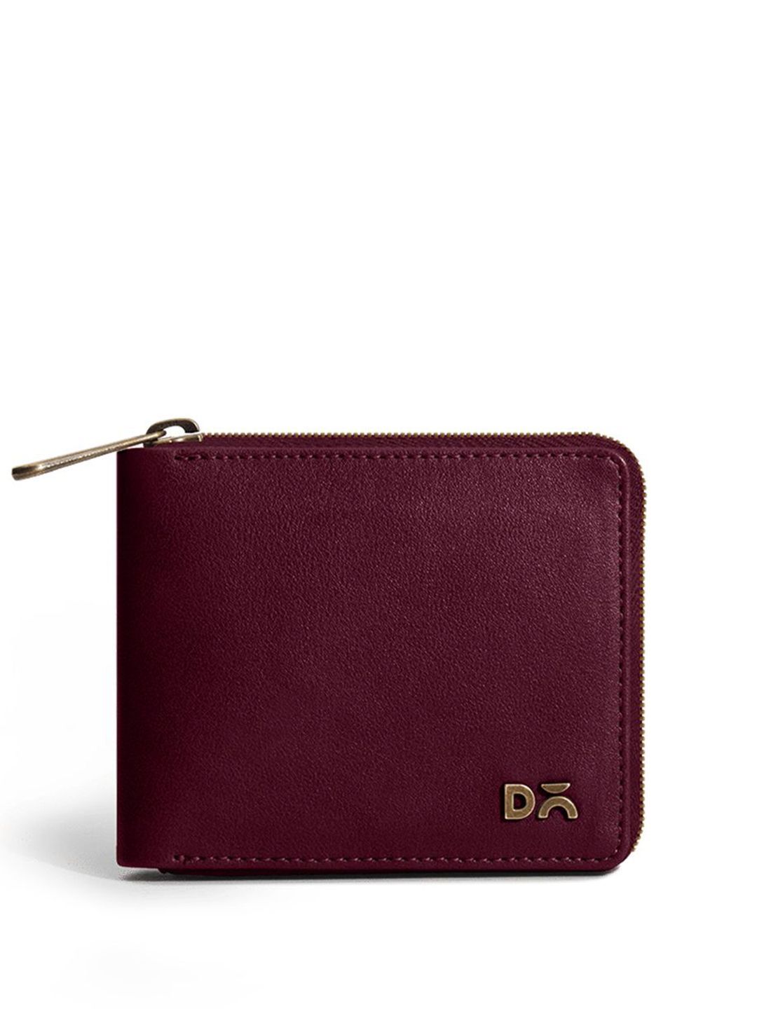DailyObjects Burnd VEG Leather ZIP Wallet
