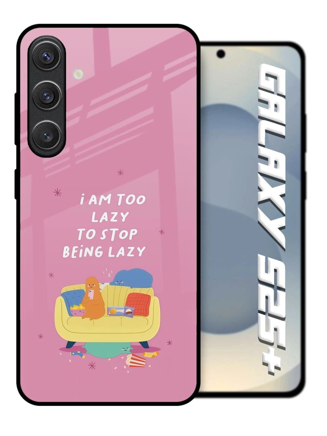 QRIOH Quirky Printed Samsung Galaxy S25 Plus 5G Back Case Mobile Accessories-picture-4