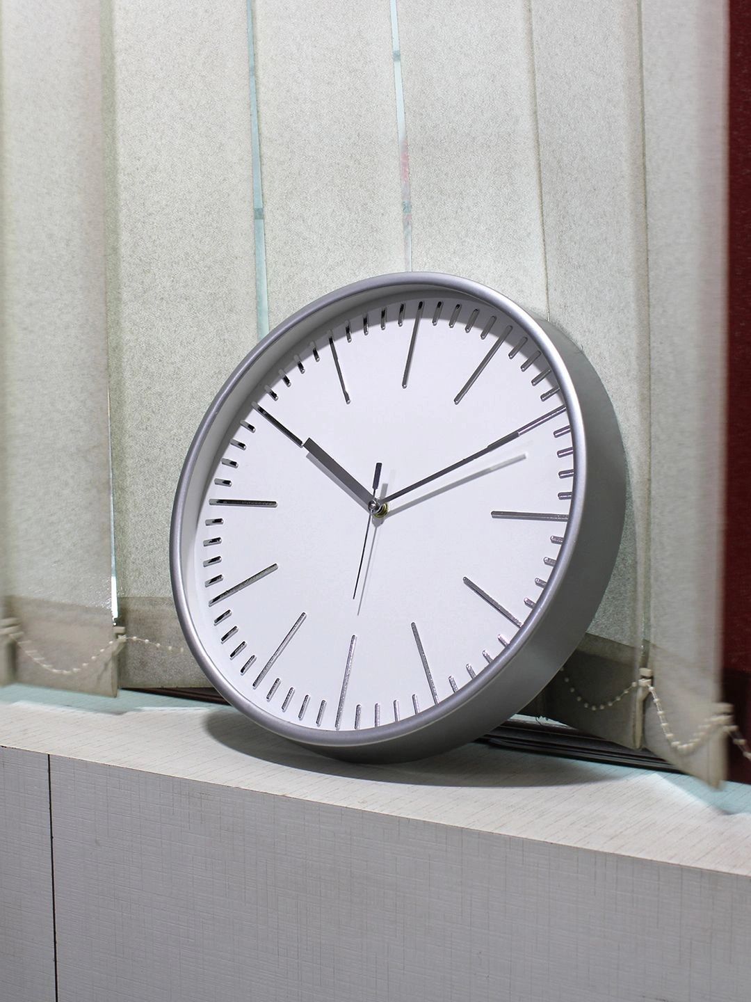 Myntra Elegant Homes Multicoloured & Multicoloured Wall Clock-picture-29