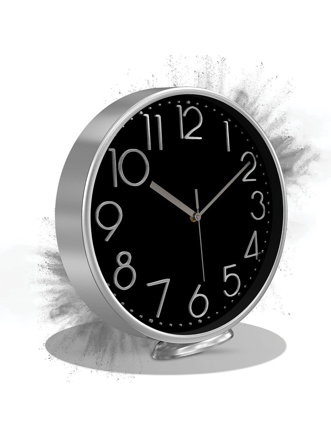 Myntra Elegant Homes Multicoloured & Multicoloured Table Clock-picture-35