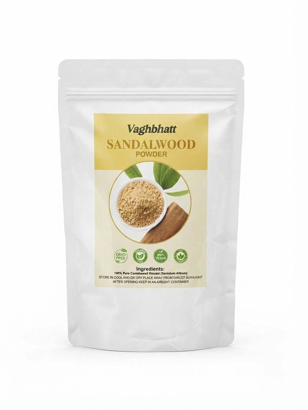VAGHBHATT Sandalwood Powder for Face Pack Natural Skin Soothing & Cleansing Powder - 100 g-picture-7