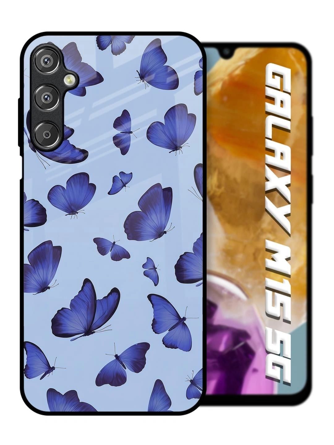 QRIOH Floral Printed Samsung Galaxy M15 5G Back Case Mobile Accessories-picture-25