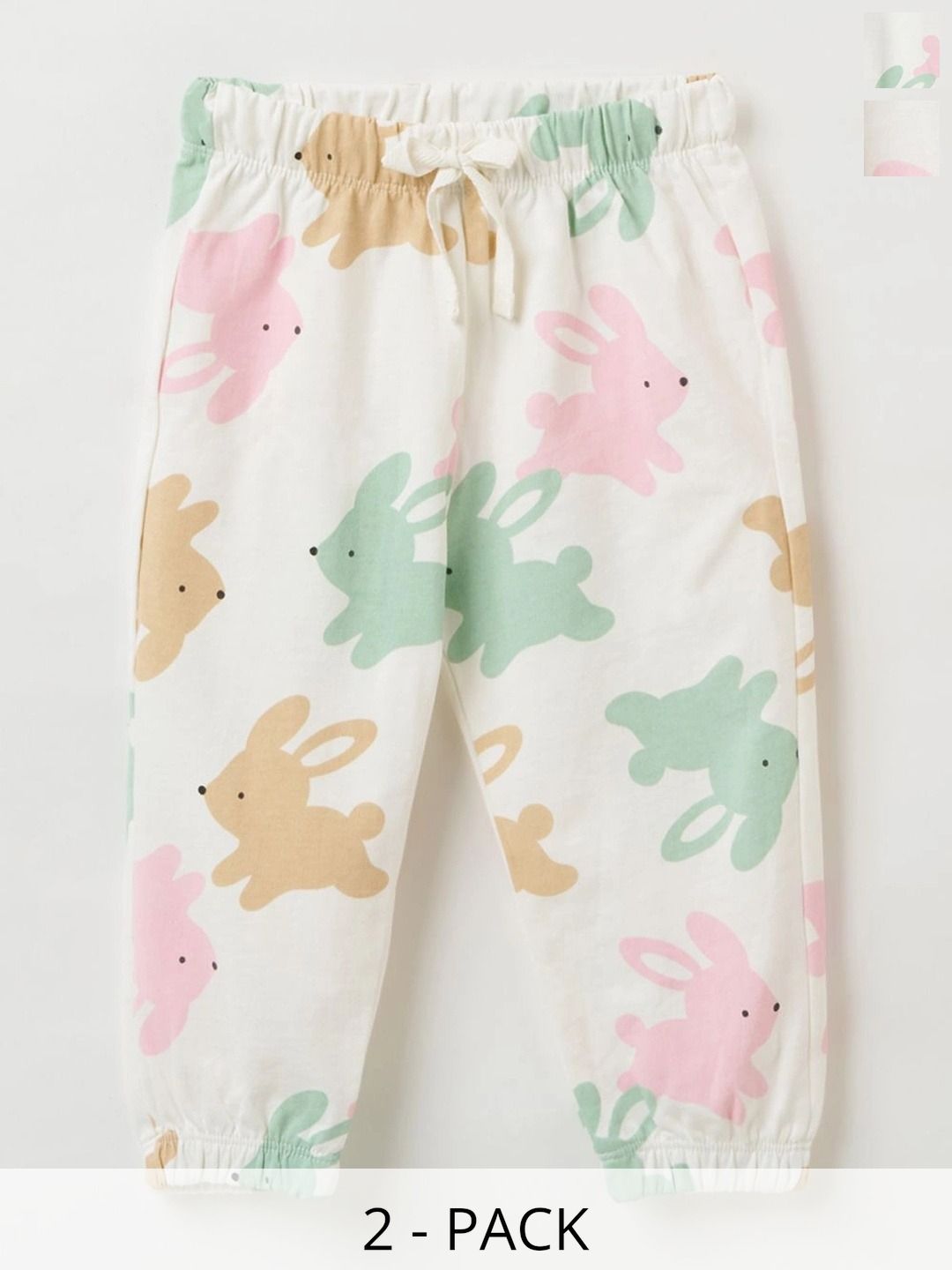Pantaloons Baby Girls Printed Trousers-picture-33