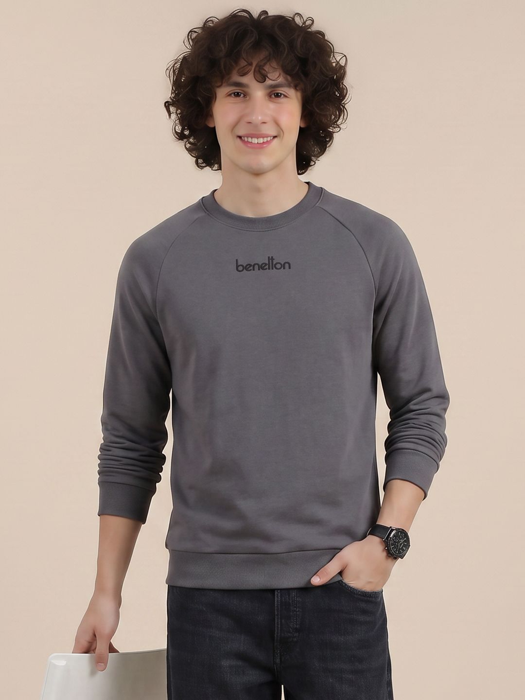 United Colors of Benetton Embroidered Sweatshirt-picture-15