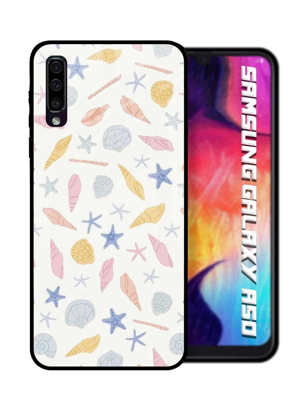 QRIOH Tropical Printed Samsung Galaxy A50 Back Case Mobile Accessories-picture-2